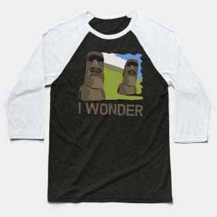 Easter island heads Baseball T-Shirt